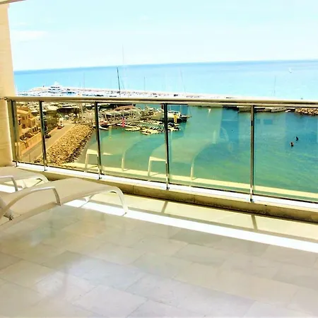 1st Line Mascarat - Solarium Terrace & Pool Lägenhet *